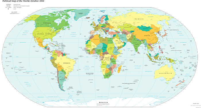 World Map Political Map. quot;Political Map of the World,